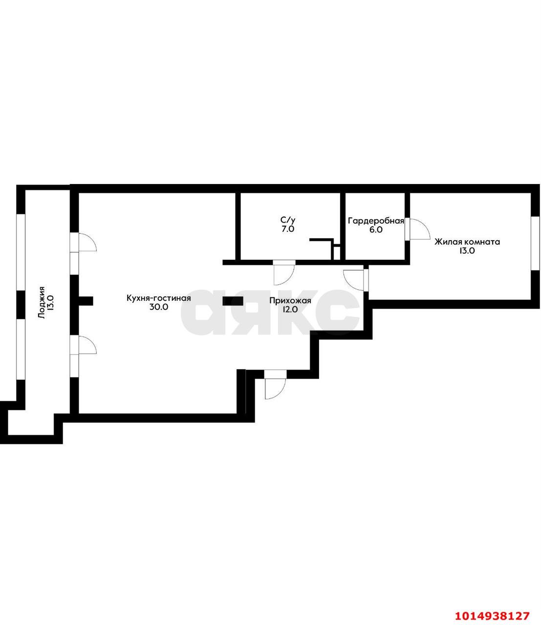 Фото №13: 2-комнатная квартира 86 м² - Краснодар, ЖК Арбат, ул. имени П.М. Гаврилова, 88