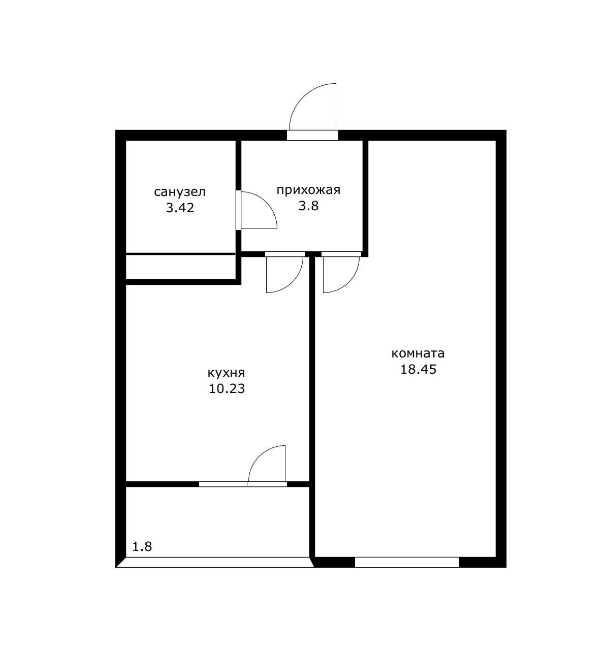 Фото №7: 1-комнатная квартира 37 м² - Краснодар, ЖК Славянка, Прикубанский внутригородской округ, жилой комплекс Славянка, мкр. Славянский, ул. Заполярная, 39к9