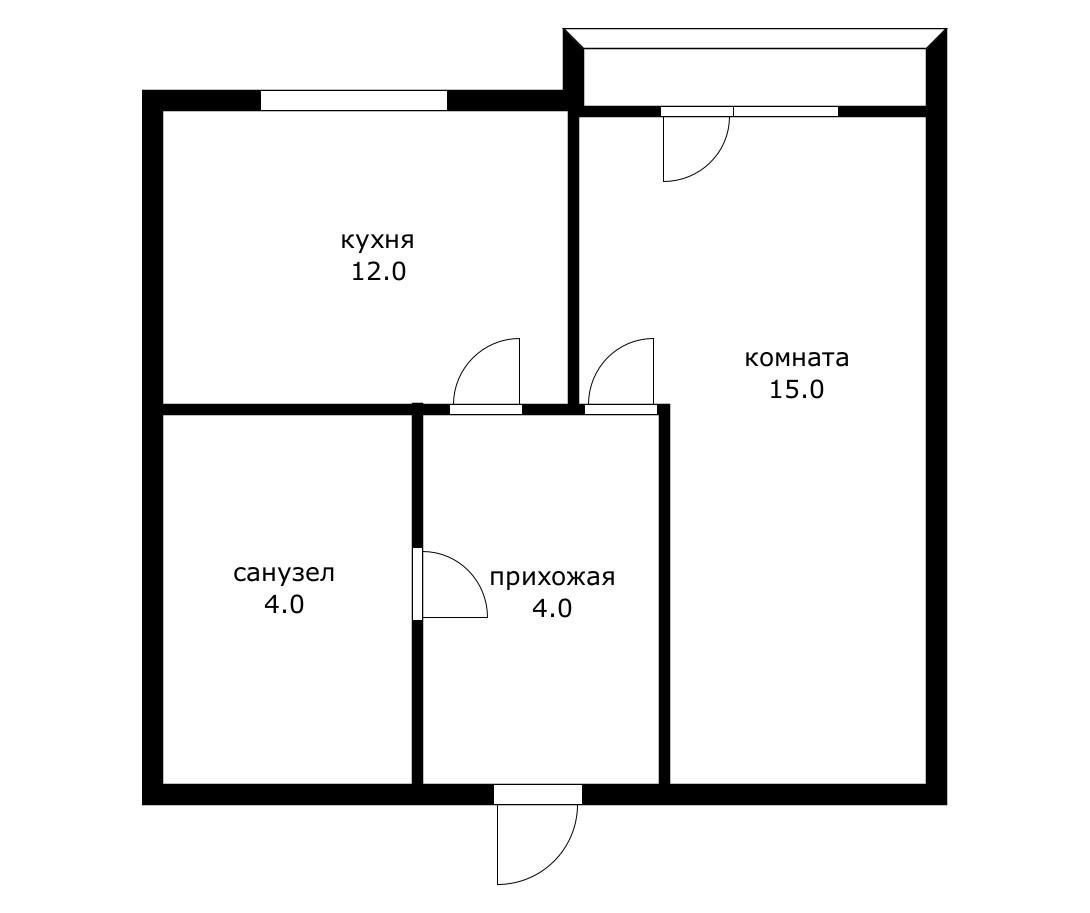 Фото №20: 1-комнатная квартира 37 м² - Краснодар, Прикубанский внутригородской округ, Завод Радиоизмерительных Приборов, мкр. Музыкальный, ул. имени С.С. Прокофьева, 29