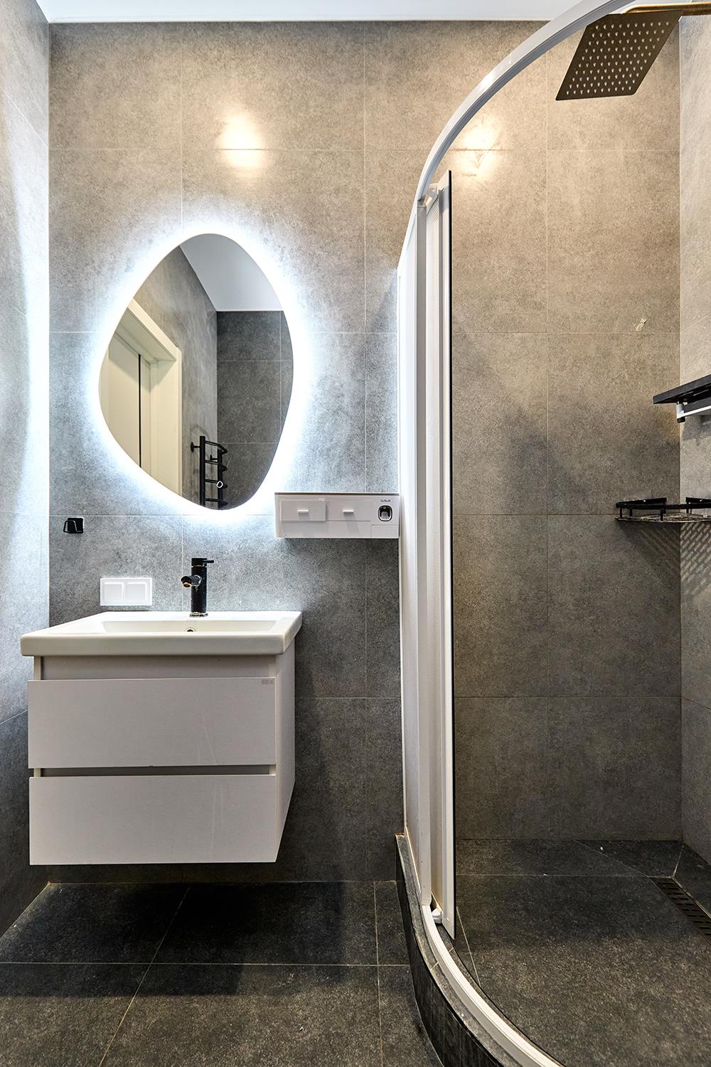 Фото №10: 1-комнатная квартира 45 м² - Краснодар, ЖК Аврора, Западный внутригородской округ, мкр. жилой комплекс Аврора, ул. имени Дзержинского, 95