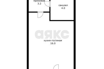 Фото №5: Студия 28 м² - Краснодар, мкр. Почтовый, ул. имени Валерия Гассия, 7