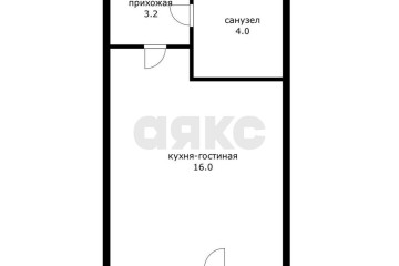 Фото №5: Студия 28 м² - Краснодар, мкр. Почтовый, ул. имени Валерия Гассия, 7