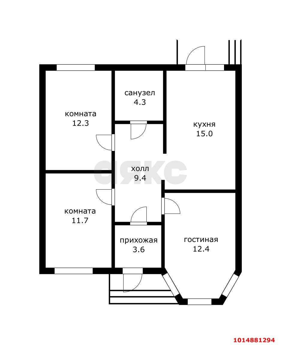 Фото №20: Дом 97 м² + 3 сот. - Краснодар, Прикубанский внутригородской округ, пр-д 3-й  Куликова Поля