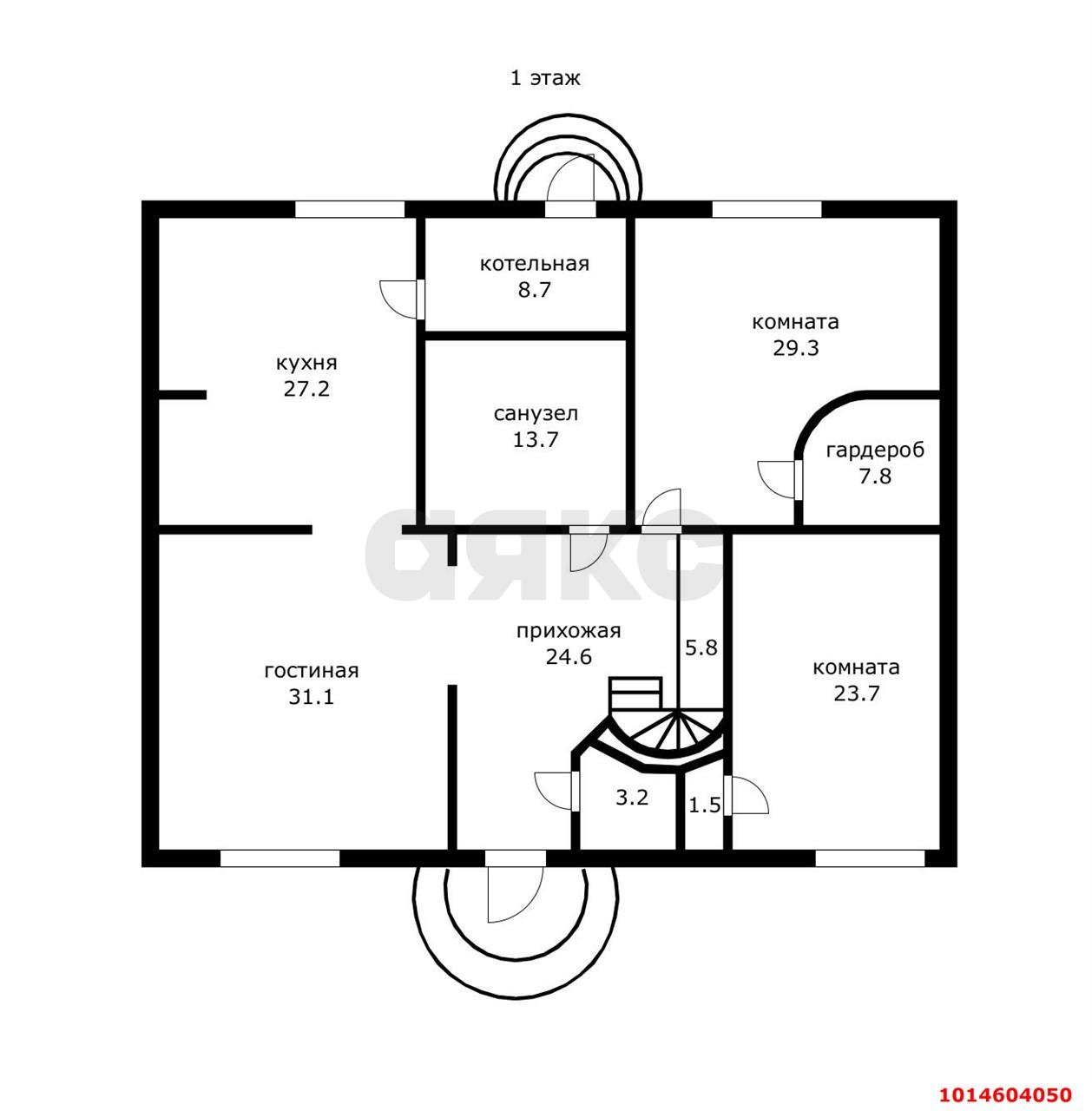 Фото №33: Дом 302 м² + 10 сот. - Краснодар, Прикубанский внутригородской округ, мкр. Отделение № 1 ОПХ Колос, пер. Лазоревый, 5