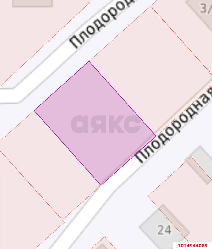 Фото №14: Земельный участок под ИЖС 9 сот. - Плодородный, Прикубанский внутригородской округ, ул. Плодородная, 12