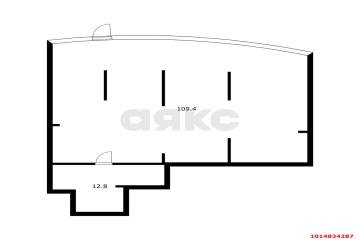 Фото №2: Коммерция 122 м² - Краснодар, мкр. имени Петра Метальникова, ул. Цезаря Куникова, 24к1