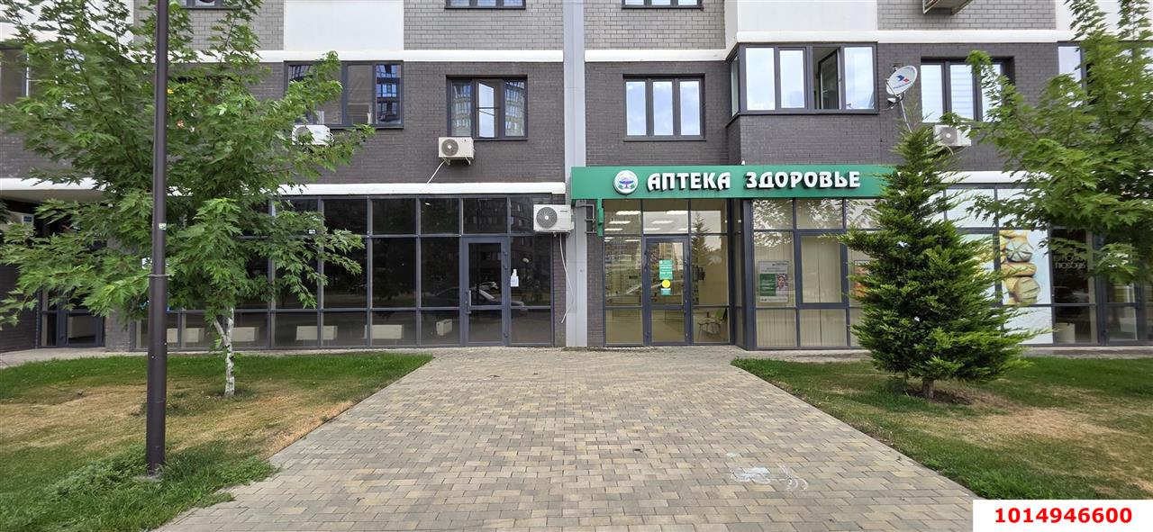 Фото №1: Коммерция 60 м² - Краснодар, жилой комплекс Дружный-2, Прикубанский внутригородской округ, Россинского, мкр. жилой комплекс Дружный, б-р Адмиралтейский, 3к3