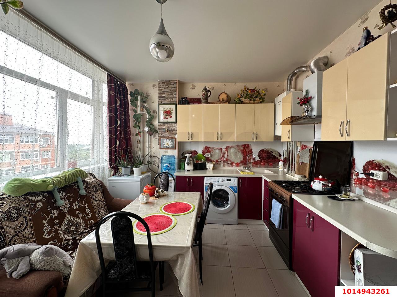 Фото №1: 1-комнатная квартира 43 м² - Яблоновский, ул. Космическая, 88к2