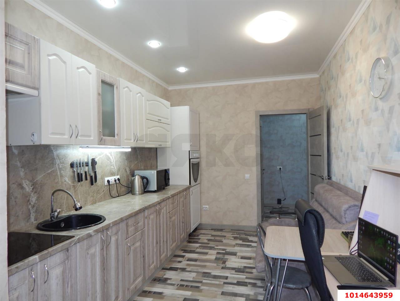 Фото №6: 1-комнатная квартира 42 м² - Краснодар, Музыкальный, ул. имени Сергея Есенина, 82/3