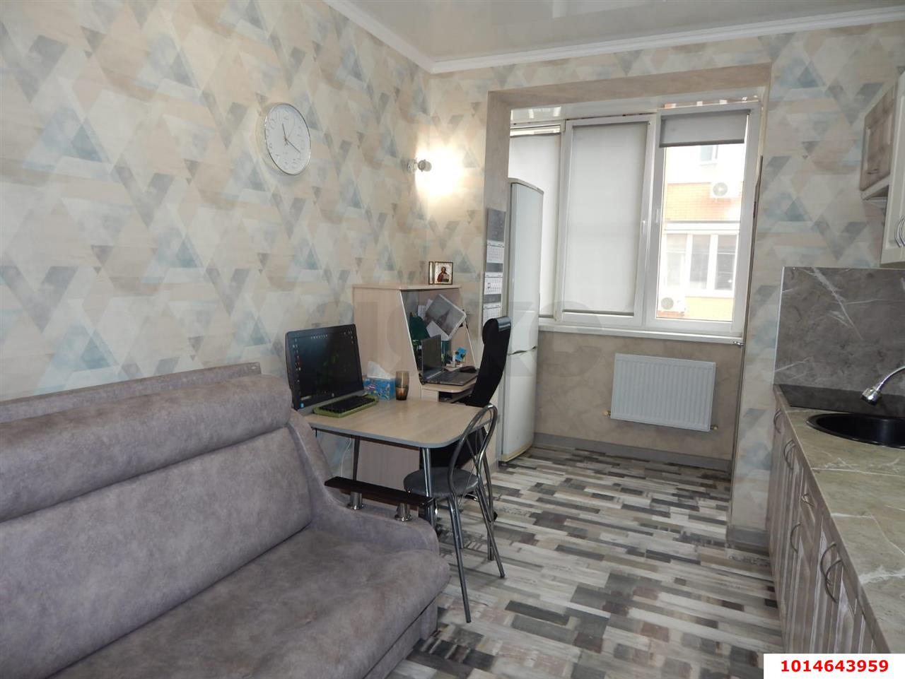 Фото №7: 1-комнатная квартира 42 м² - Краснодар, Музыкальный, ул. имени Сергея Есенина, 82/3