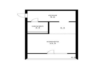 Фото №4: Студия 33 м² - Краснодар, мкр. Прикубанский внутригородской округ, ул. Калужская, 22