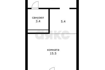 Фото №4: Студия 33 м² - Краснодар, мкр. Прикубанский внутригородской округ, ул. Калужская, 22