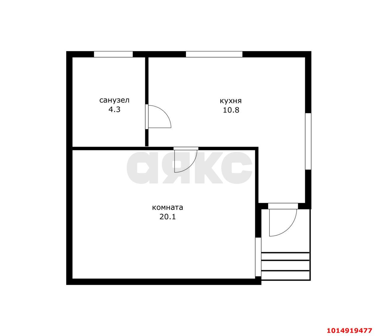 Фото №7: 1-комнатная квартира 35 м² - Краснодар, Центральный, ул. Кирова, 67