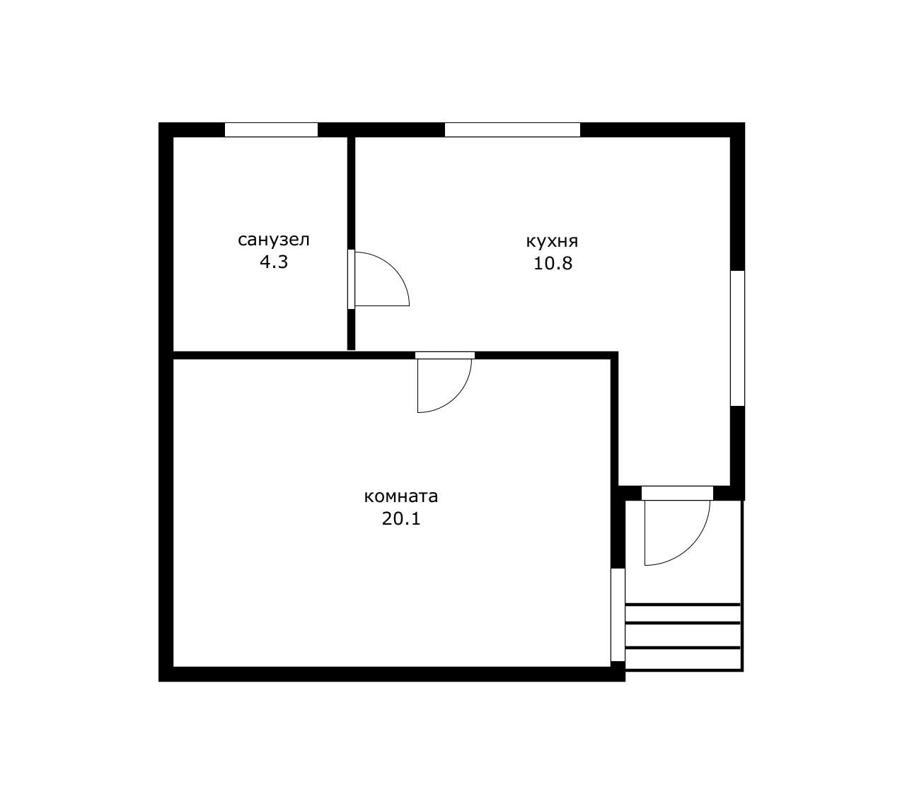 Фото №7: 1-комнатная квартира 35 м² - Краснодар, Западный внутригородской округ, мкр. Центральный, ул. Кирова, 67