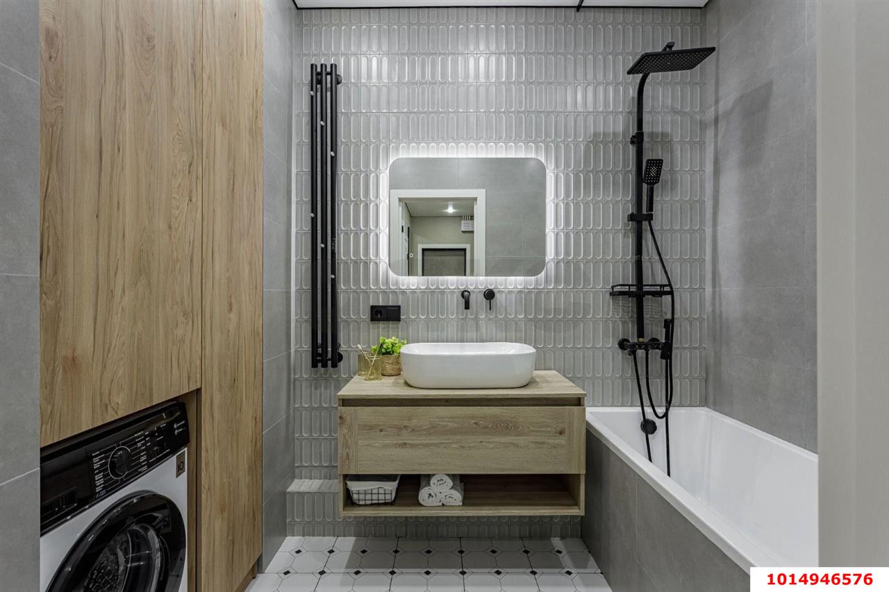 Фото №3: 2-комнатная квартира <span class="whitespace-nowrap">65 м²</span>, <span class="whitespace-nowrap">7/19 эт.</span> - Краснодар, Прикубанский внутригородской округ, мкр. жилой комплекс Новелла, ул. Питерская, 40к5