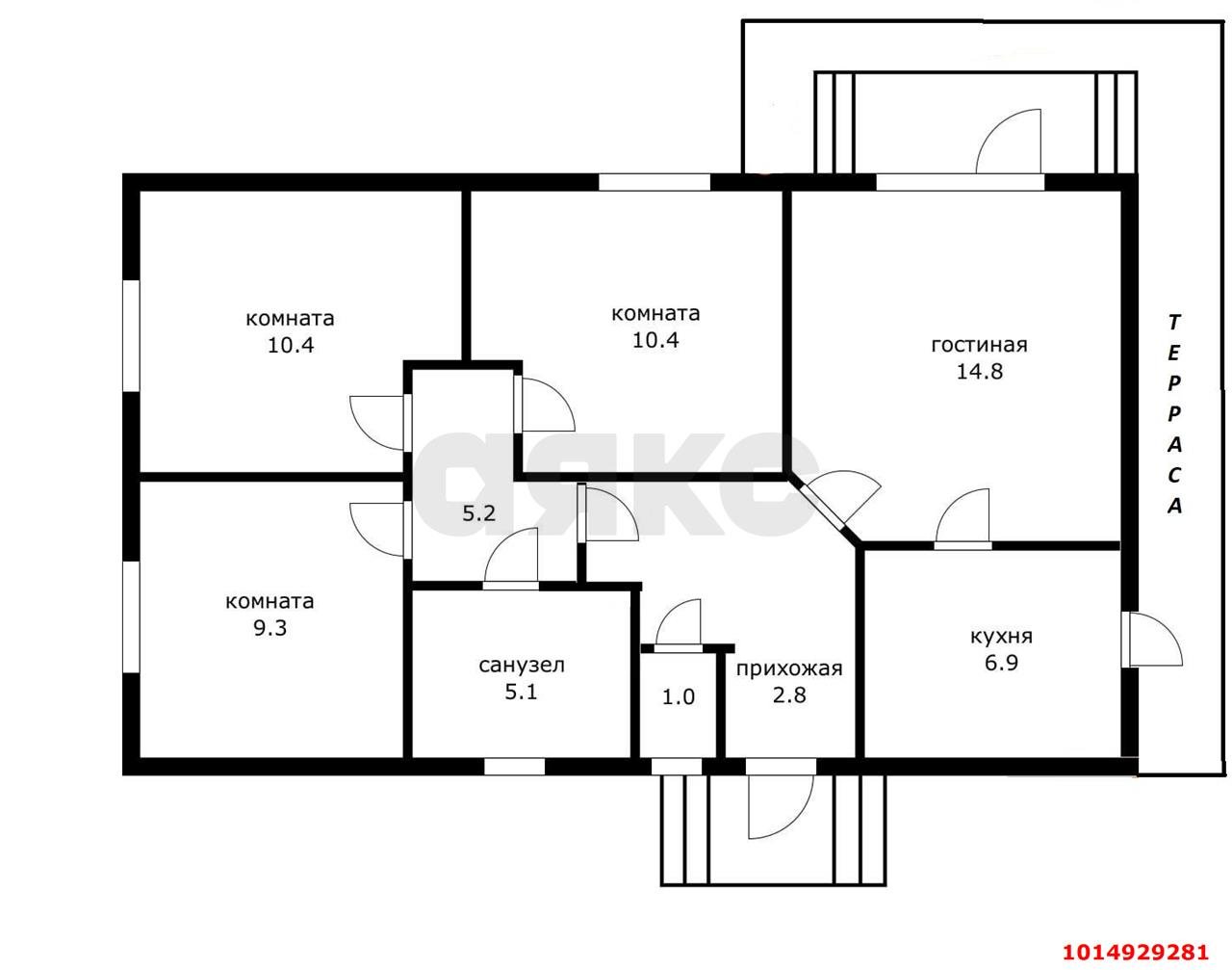 Фото №13: Дом 71 м² + 3 сот. - Краснодар, КП Крепость, ул. Ольгинская, 33