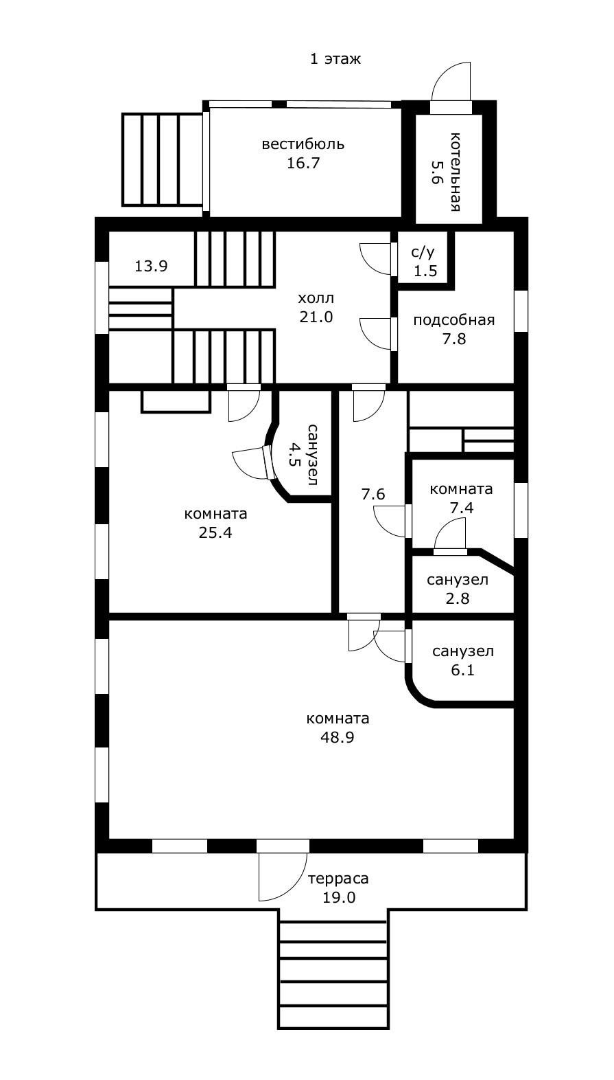 Фото №15: Дом 424 м² + 6.2 сот. - Краснодар, Западный внутригородской округ, мкр. Фестивальный, пр-д Брюсова, 28