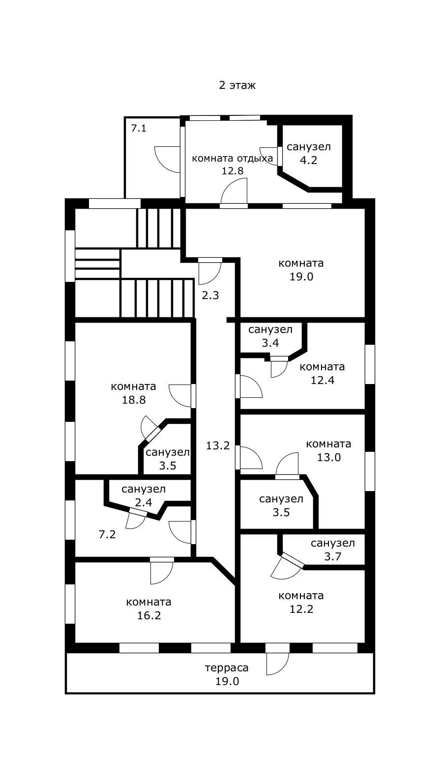 Фото №16: Дом 424 м² + 6.2 сот. - Краснодар, Западный внутригородской округ, мкр. Фестивальный, пр-д Брюсова, 28
