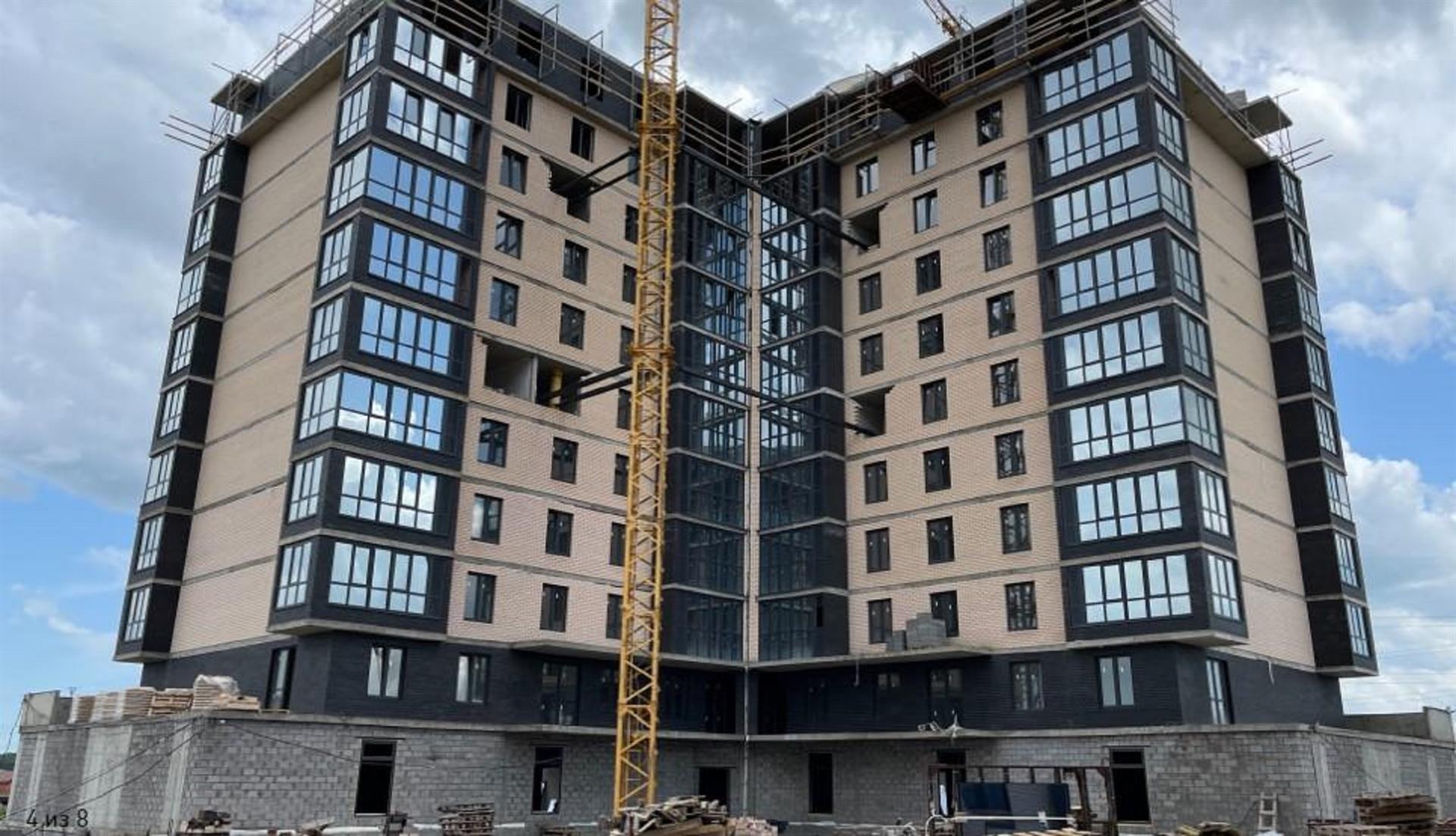 Фото №6: 1-комнатная квартира 42 м² - Яблоновский, мкр. жилой комплекс Вектор, ул. Базовская, 21