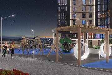 Фото №3: 1-комнатная квартира 42 м² - Яблоновский, мкр. жилой комплекс Вектор, ул. Базовская, 21