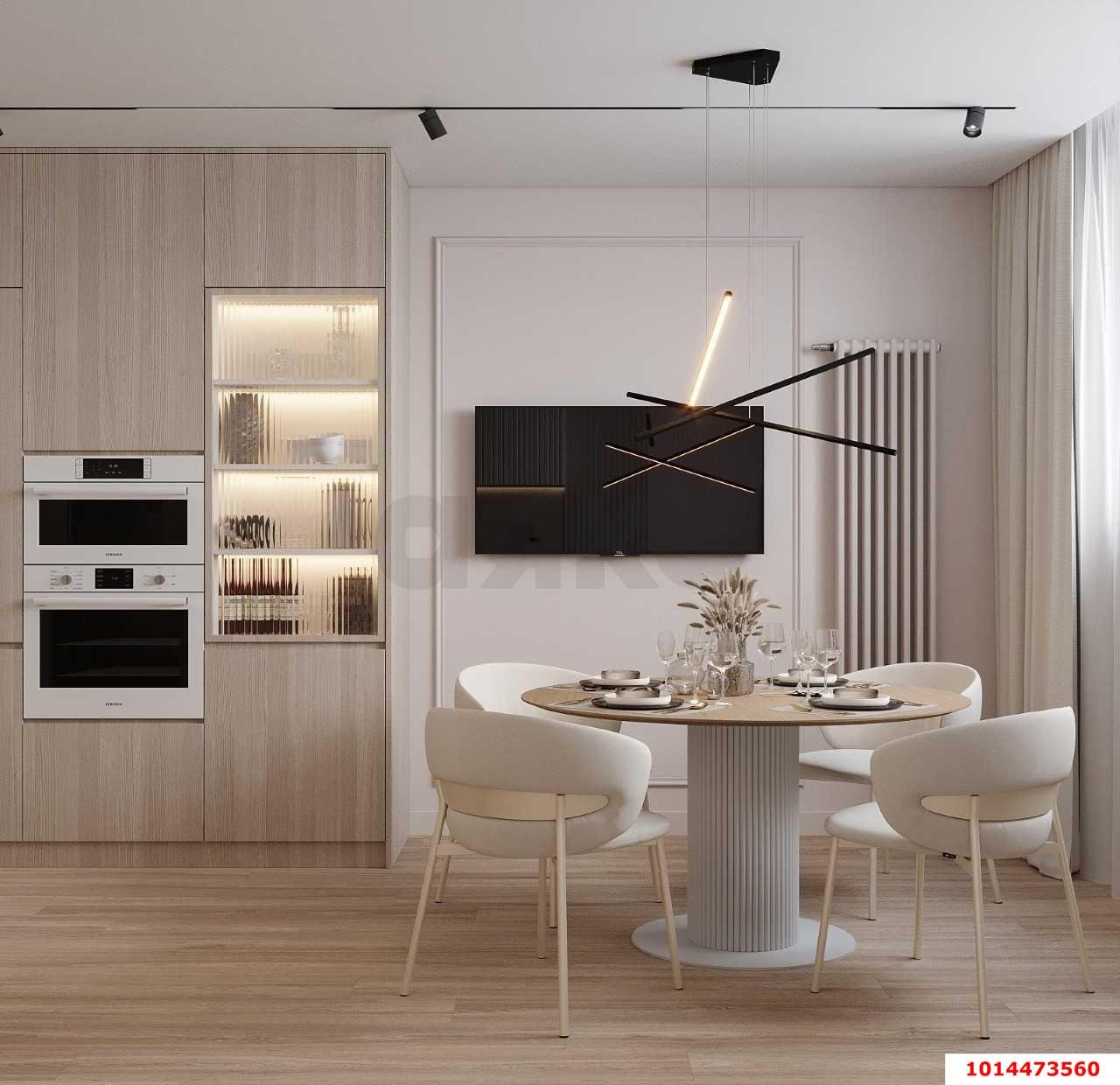 Фото №1: 3-комнатная квартира 93 м² - Краснодар, ЖК Гарантия, Панорама, жилой комплекс Гарантия, мкр. Прикубанский внутригородской округ, ул. Восточно-Кругликовская, 42/3к1