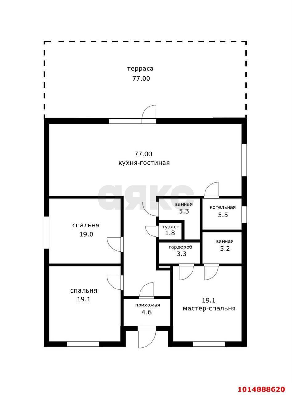 Фото №14: Дом 160 м² + 6.5 сот. - Краснодар, ДНТ Новознаменский, ул. Парковая, 39