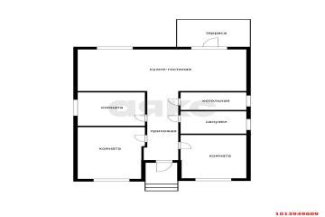 Фото №3: Дом 107 м² - Краснодар, мкр. ДНТ Знаменский, пер. Центральный, 9