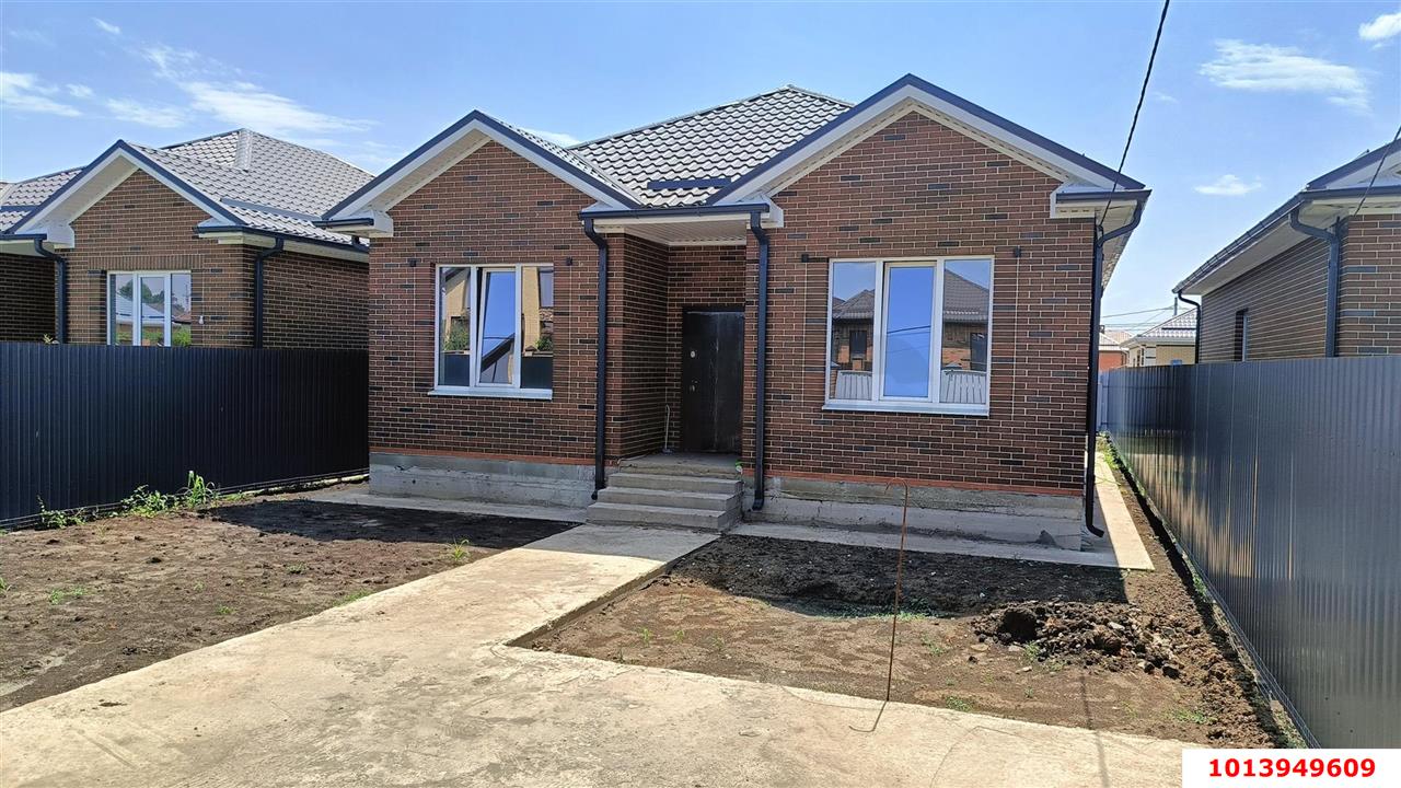 Фото №1: Дом 107 м² + 4.5 сот. - Краснодар, Карасунский внутригородской округ, мкр. ДНТ Знаменский, пер. Центральный, 9