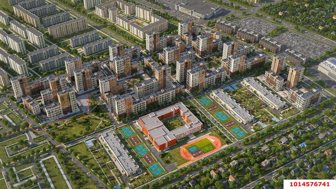 Фото №2: Торговое помещение 65 м² - Краснодар, жилой комплекс Народные Кварталы, 