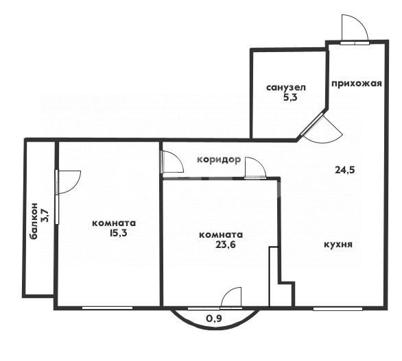 Фото №14: 2-комнатная квартира 58 м² - Геленджик, ул. Парковая, 8А