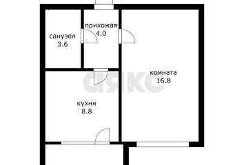 Фото №5: 1-комнатная квартира 36 м² - Краснодар, мкр. жилой комплекс Краснодарский, ул. Краеведа Соловьёва, 2к1