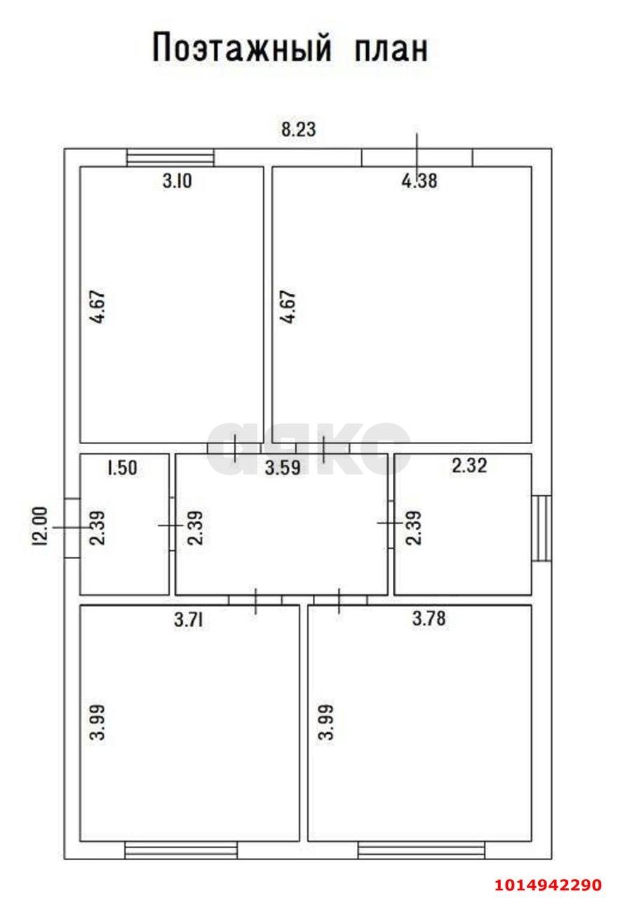 Фото №19: Дом 71 м² + 4.3 сот. - Краснодар, Камвольно-суконный Комбинат, ул. Просторная, 36