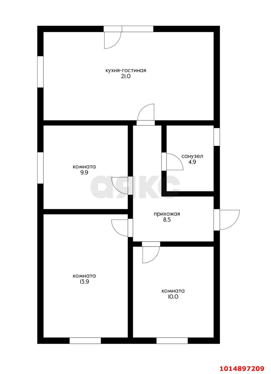 Фото №2: Дом 71 м² + 3 сот. - Южный, коттеджный  Южная столица, пер. 7-й Волжский