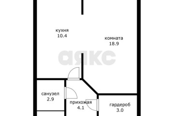 Фото №5: 1-комнатная квартира 40 м² - Краснодар, мкр. Центральный, ул. Железнодорожная, 23/1