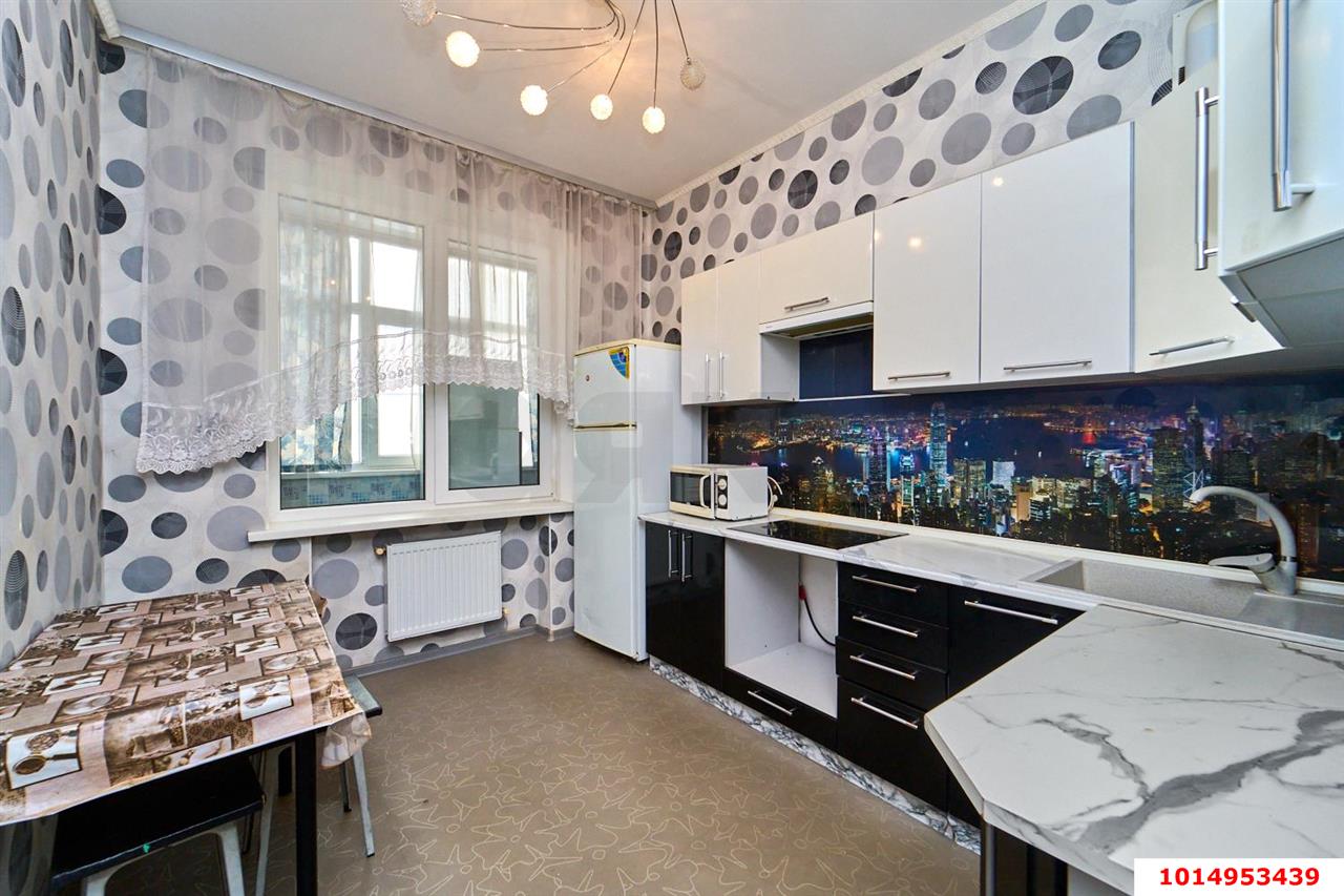 Фото №2: 1-комнатная квартира 37 м² - Краснодар, мкр. Прикубанский внутригородской округ, ул. Тепличная, 68