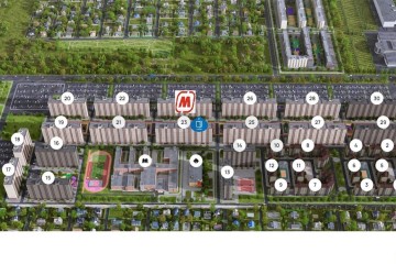 Фото №2: Торговое помещение 48 м² - Краснодар, мкр. жилой комплекс Дыхание, ул. Лётчика Позднякова, 2к23