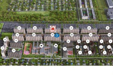 Фото №2: Торговое помещение 48 м² - Краснодар, мкр. жилой комплекс Дыхание, ул. Лётчика Позднякова, 2к23