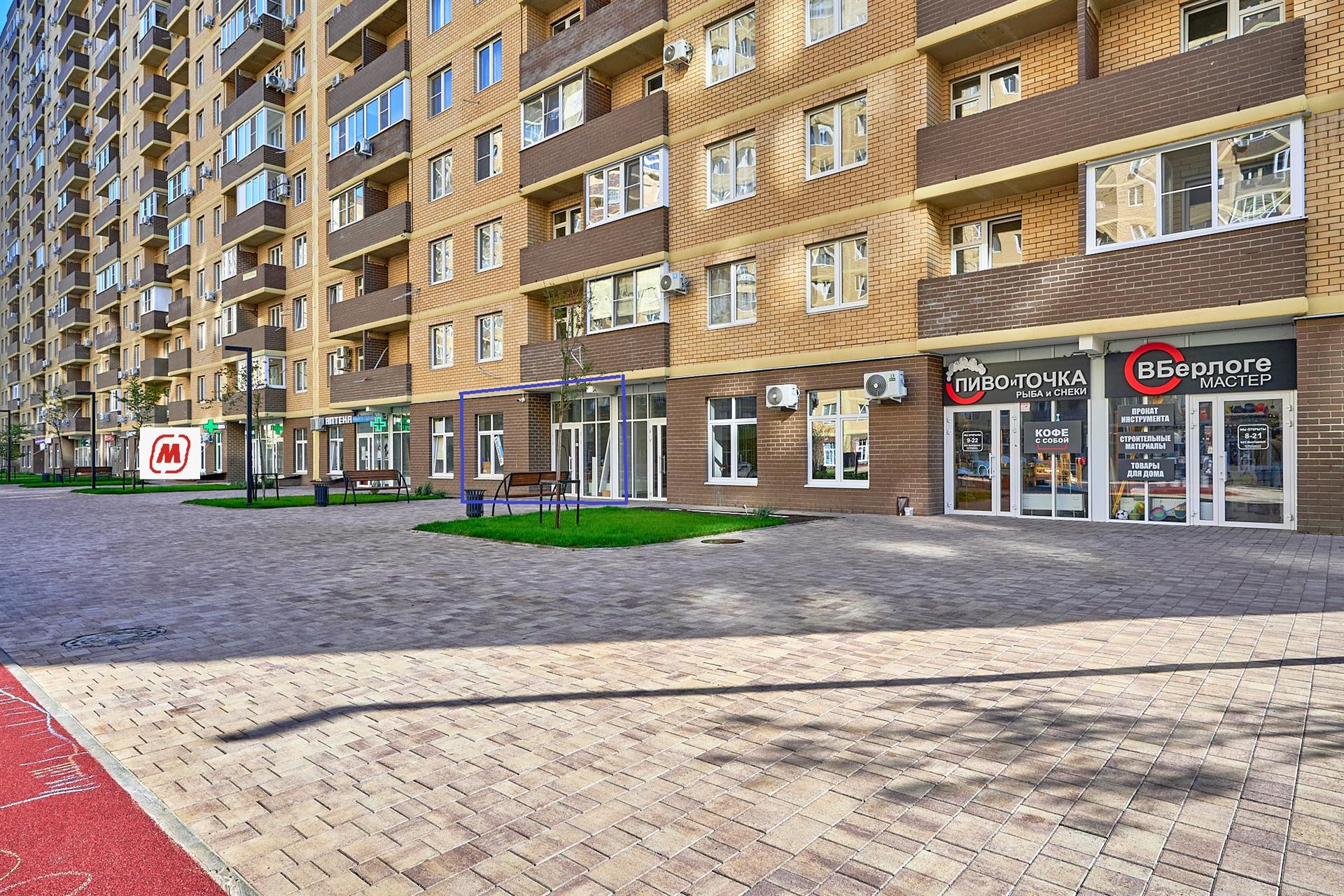 Фото №1: Коммерция 47 м² - Краснодар, Прикубанский внутригородской округ, мкр. жилой комплекс Дыхание, ул. Лётчика Позднякова, 2к23