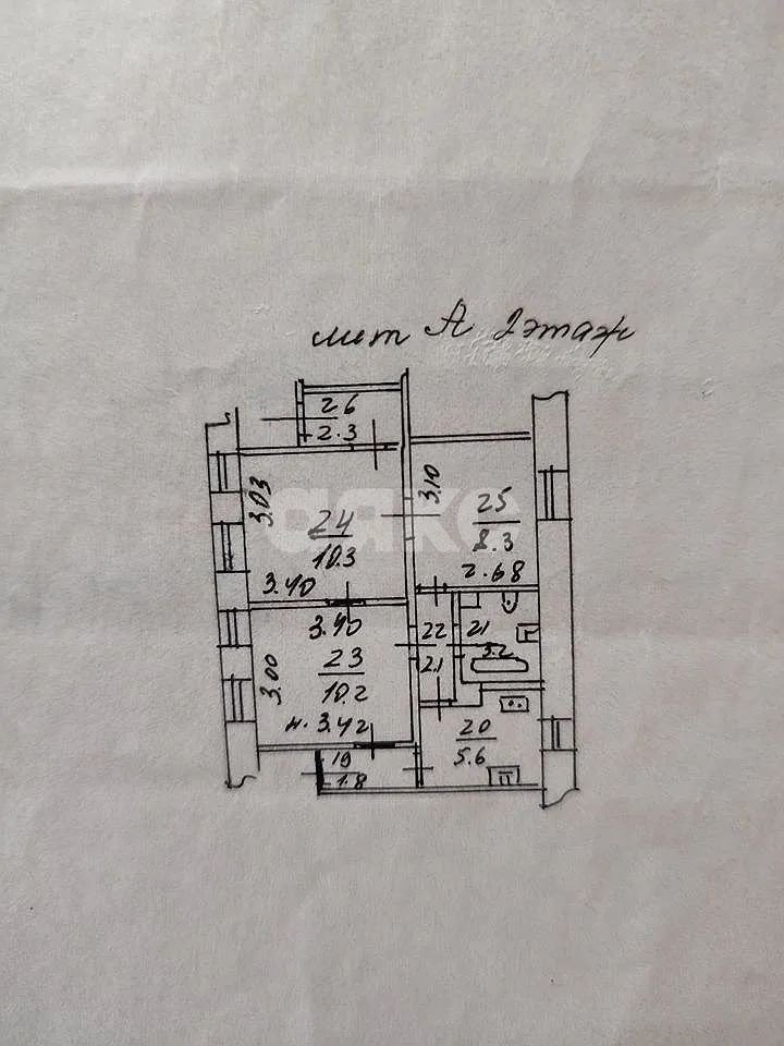 Фото №16: 3-комнатная квартира 43 м² - Ростов-на-Дону, Ленинский, пер. Газетный, 87