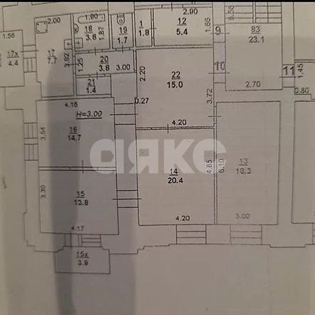 Фото №15: 4-комнатная квартира 100 м² - Ростов-на-Дону, Октябрьский, пр-кт Будённовский, 74