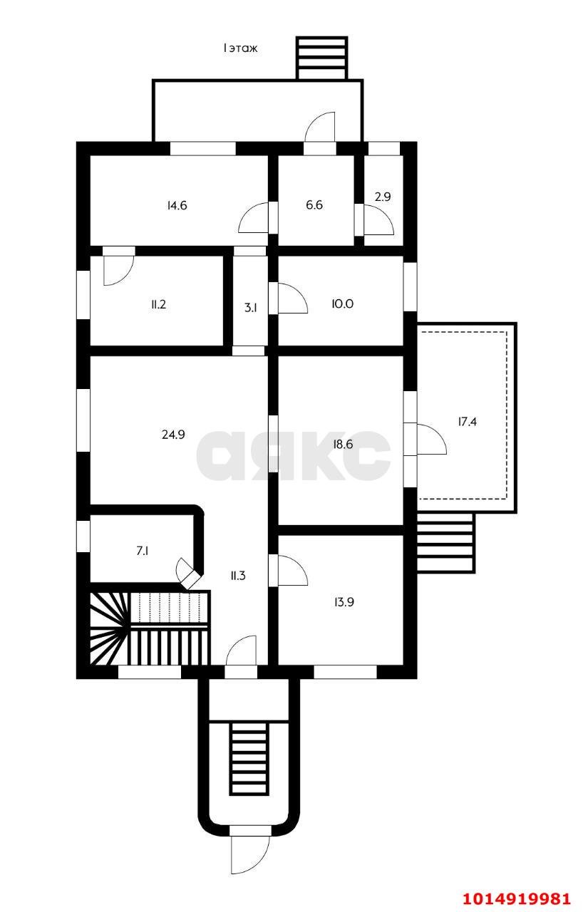 Фото №17: Дом 241 м² + 7 сот. - Краснодар, Круглик, ул. Баканская, 28/7