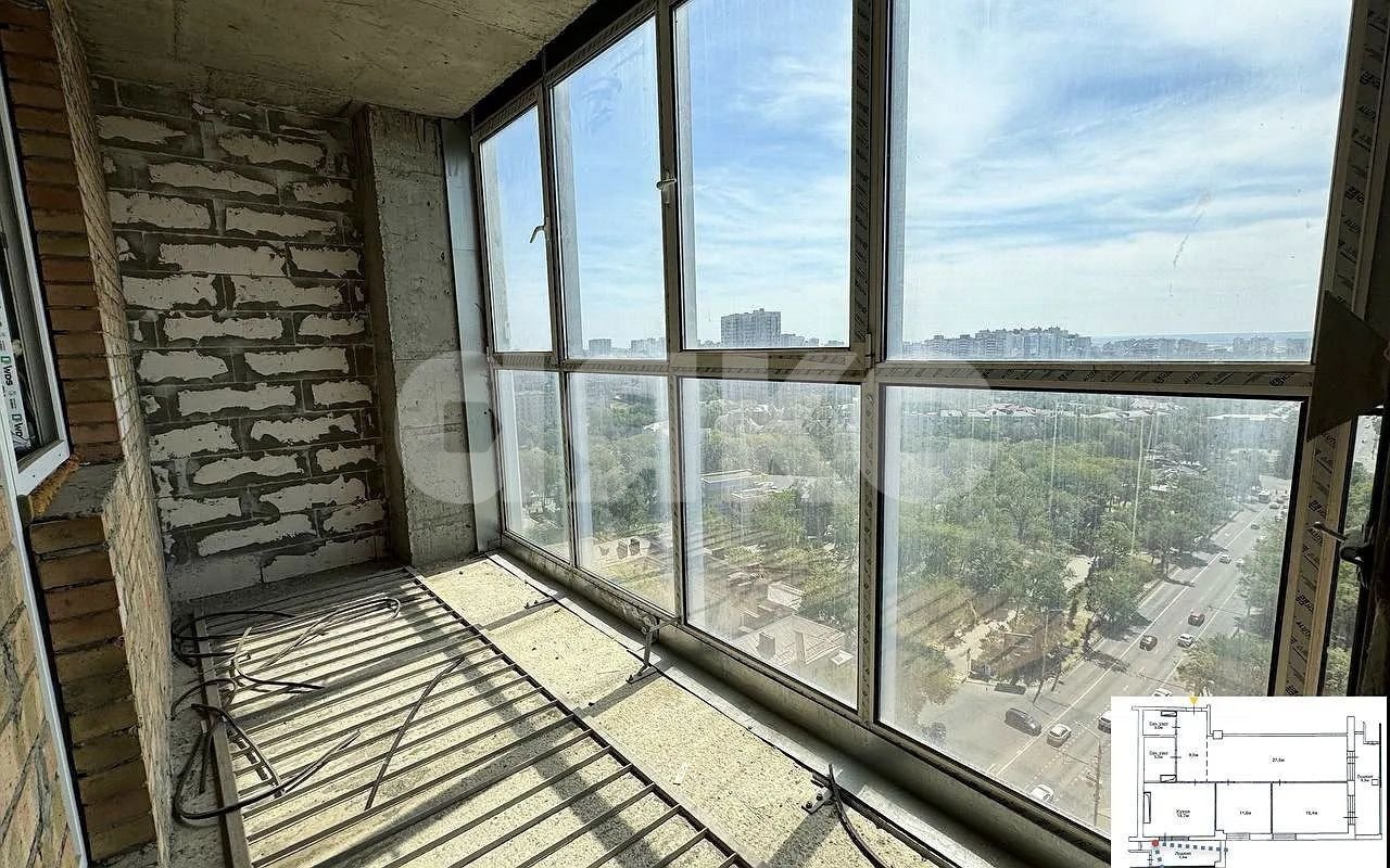 Фото №11: 3-комнатная квартира 95 м² - Ростов-на-Дону, Рабочий Городок, ул. Стадионная, 38