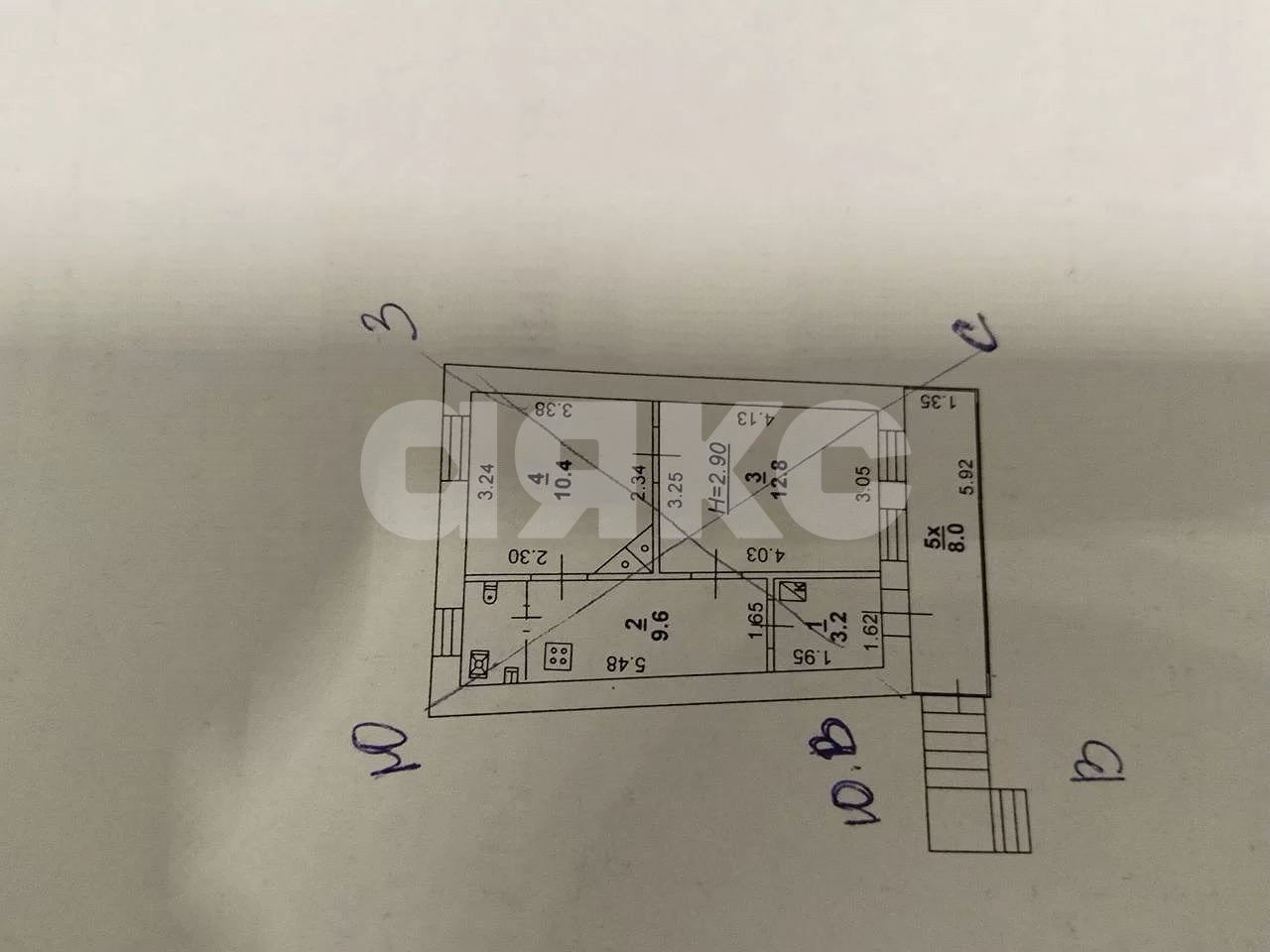 Фото №21: 2-комнатная квартира 44 м² - Ростов-на-Дону, Ленинский, пер. Островского, 9