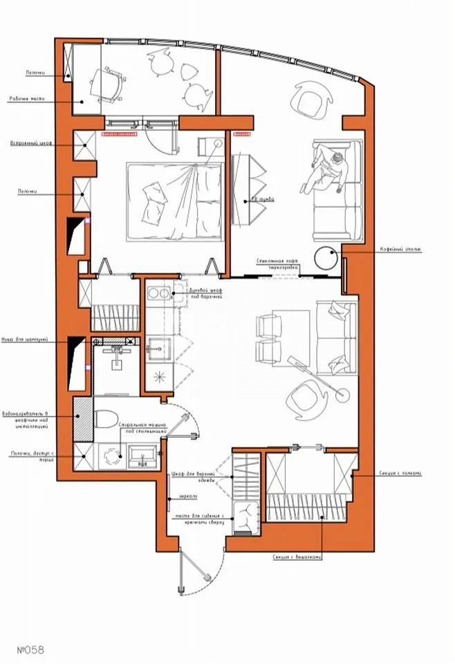 Фото №17: 2-комнатная квартира 54 м² - Ростов-на-Дону, жилой комплекс Тихий Дон, ул. Нижегородская, 31/2