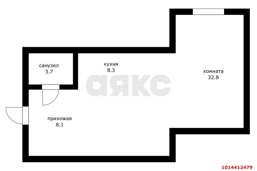 Фото №12: 1-комнатная квартира 52 м² - Краснодар, Завод Радиоизмерительных Приборов, пер. Гаражный, 12/3литА