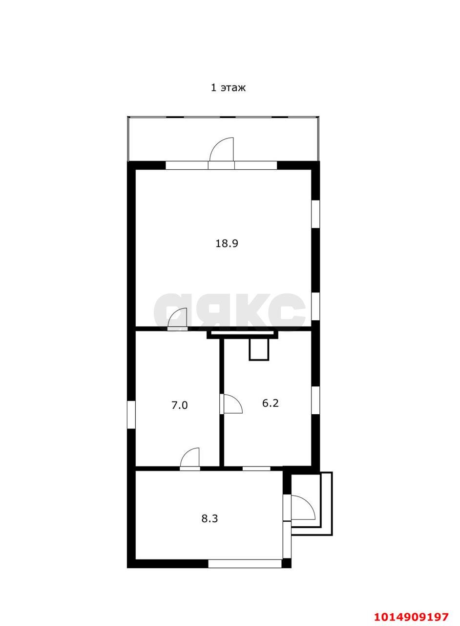 Фото №9: Дом 63 м² + 7 сот. - Черноморский, ул. Гагарина