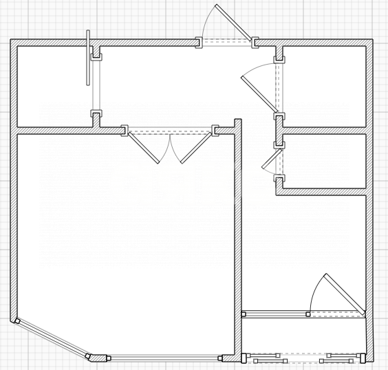 Фото №11: 1-комнатная квартира 43 м² - Тула, 4-й Северо-Восточный, ул. Хворостухина, 15А