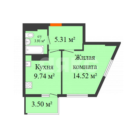 Фото №13: 1-комнатная квартира 37 м² - Ростов-на-Дону, Сельмаш, ул. Студенческая, 8с3