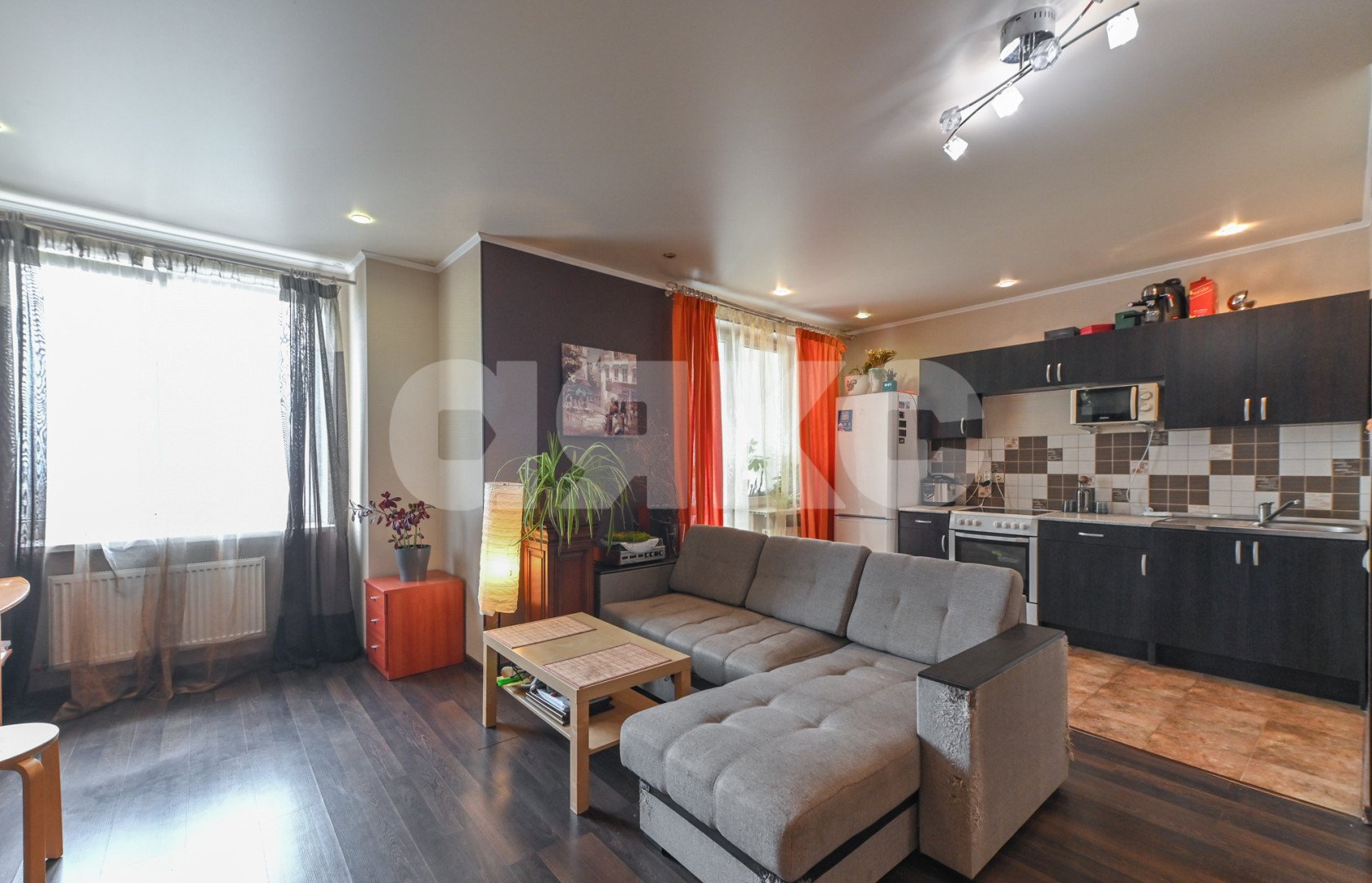 Фото №2: 1-комнатная квартира 44 м² - Ростов-на-Дону, жилой комплекс Авиатор, пер. Казахстанский, 19Б