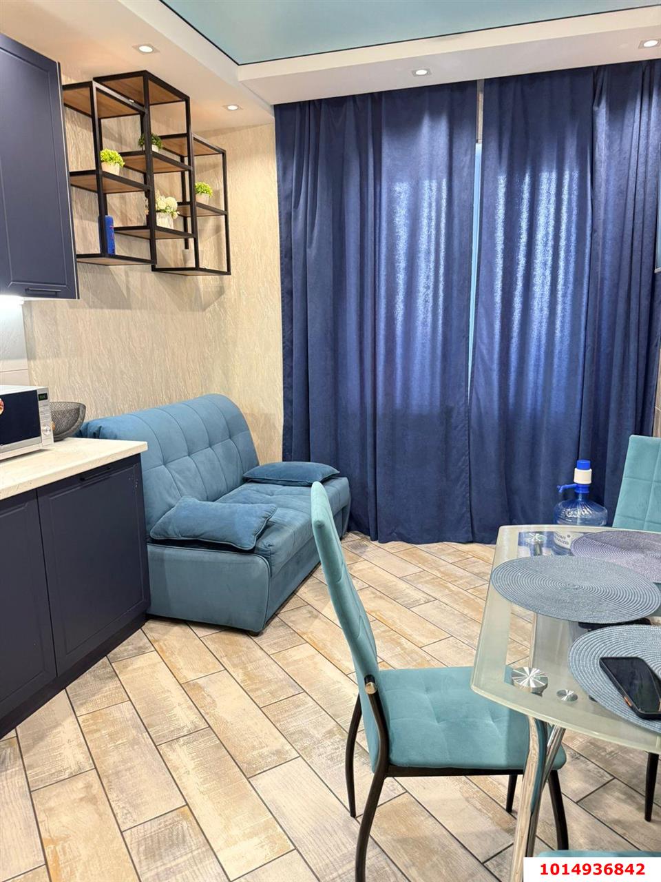 Фото №3: 1-комнатная квартира 37 м² - Краснодар, имени Петра Метальникова, ул. Петра Метальникова, 40